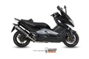 Mivv Full system 2x1 Speed edge black Yamaha T-MAX 500 2008-11