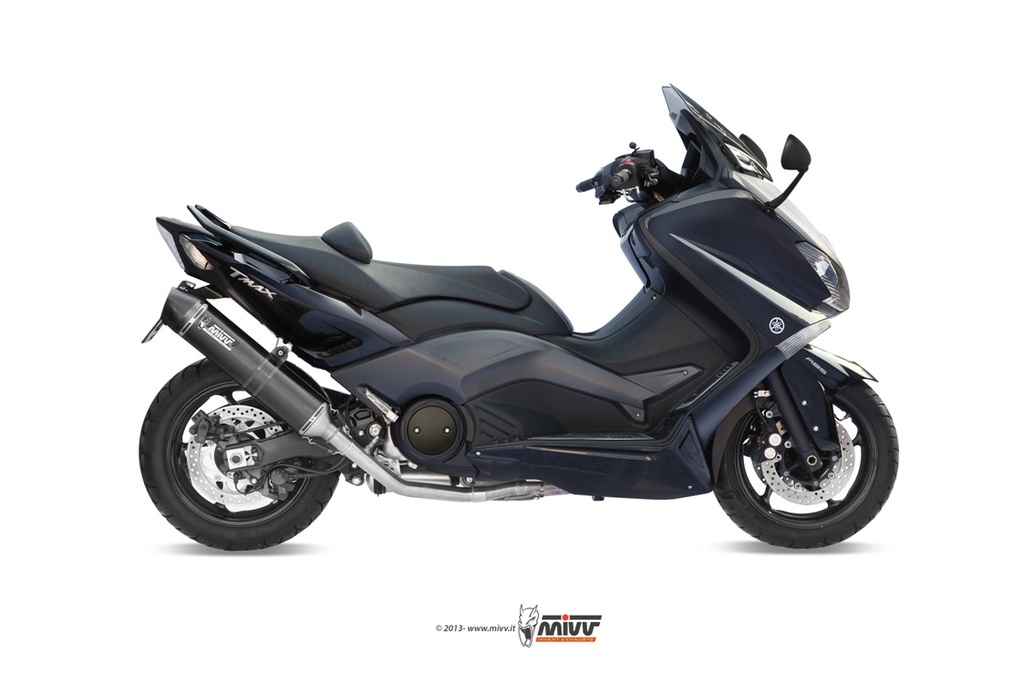 [Y.037.LBSC] Mivv Full system 2x1 Stronger black Yamaha T-MAX 530 2012-16