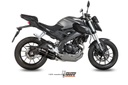 Mivv Full system 1x1 Suono black con tapa carbono Yamaha MT-125 2015-19 / YZF R125 2014-18