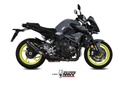 Mivv Slip-On Suono black con tapa carbono Yamaha MT-10 / FZ-10 2016-22