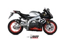 Mivv Slip-On Mk3 carbono Aprilia RSV4 2017-20