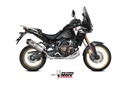 Mivv Slip-On Oval titan con tapa carbono Honda CRF 1100 L Africa Twin 2020-23