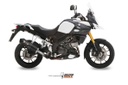 Mivv Slip-On Oval carbono con tapa carbono Suzuki DL V-Strom 1000/XT 14-20 / V-Strom 1050/XT 20-23