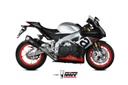 Mivv Slip-On Delta Race carbono Aprilia RSV4 2017-20