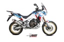 Mivv Slip-On Dakar St. Steel Honda CRF 1100 L Africa Twin 2020-24