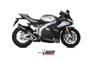 Mivv Slip-On SR-1 black titanium Aprilia RSV4 / Tuono V4 1100 2021-24