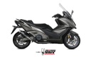 Mivv Slip-On GP Pro black Kymco AK550 2021-24