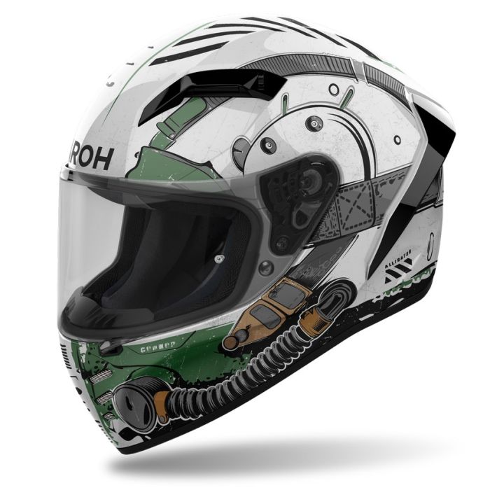 FULL-FACE HELMET AIROH CONNOR ALLIGATOR