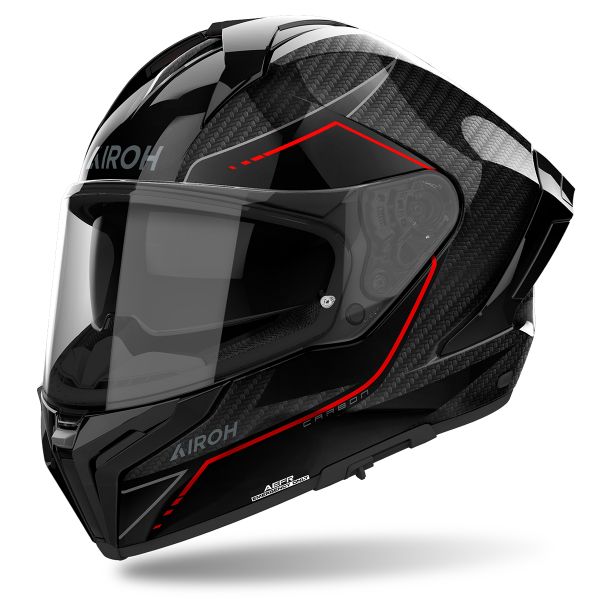 CASCO INTEGRAL AIROH MATRYX CARBON