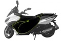 CUBREPIERNAS MOTO LUMA CV125 - KYMCO XCITING 400