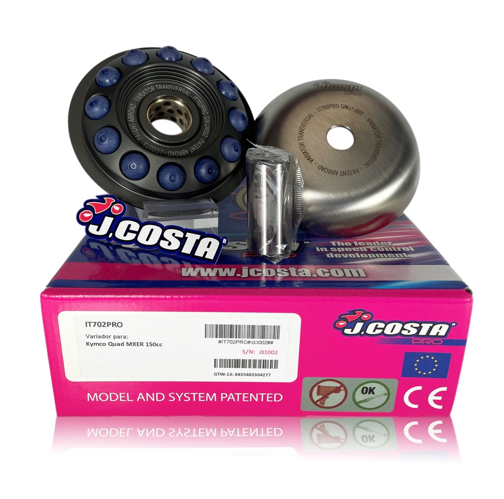 [IT702PRO] Variator J.Costa PRO for Kymco MXER 150 (ATV)