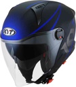 KYT JET HELMET D-CITY COLORFUL