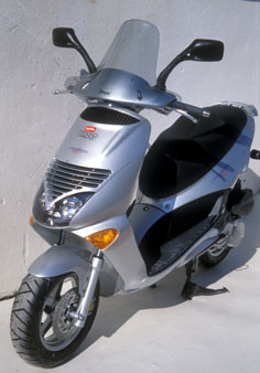 [10800011] Windscreen scooter for Aprilia LEONARDO 50/125 1996-2004 (+ 10 cm)