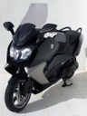 Raised protection screen for BMW C650 GT 2012-2020 (total height 73 cm)