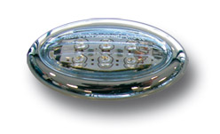 [9105BC005] Oval LED flashing light