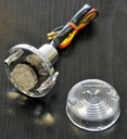 White bulb with red diode for tail lamp (4 Amp)