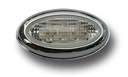 Oval LED repeaters (indicator add-on) white