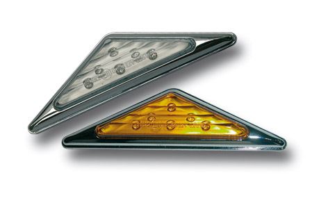 [9105BL008] Repetidores triangulares LED (complementos de indicadores) 110 mm
