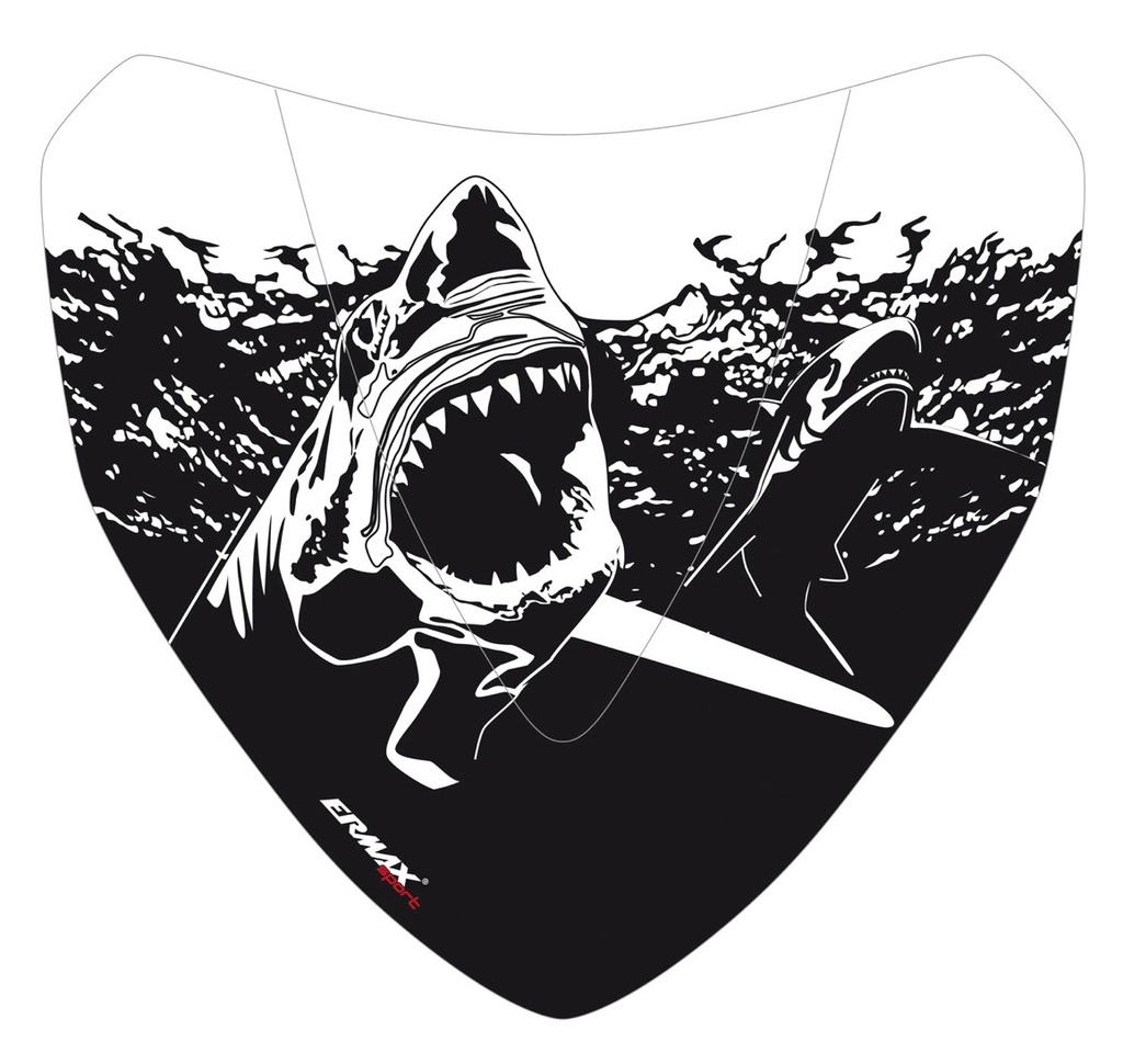 [SE05SVSHA] Serigrafía tiburones para cúpula 