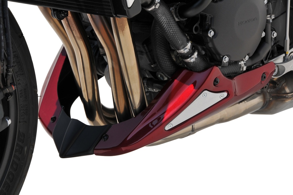 Belly pan for Honda CB 1000 R 2018-2020 (3 parts - with anodized aluminum support)