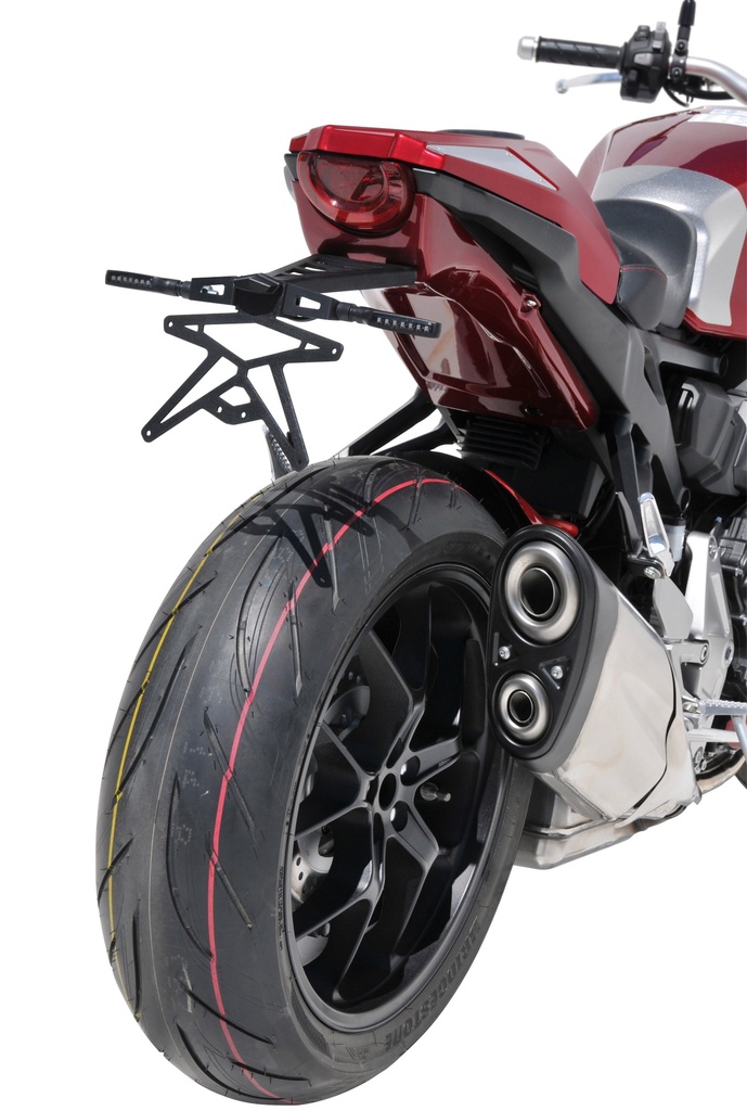 [8501S93] Tapa de colin (con soporte Aluminio anodizado) Ermax para Honda CB 1000 R 2018-2020
