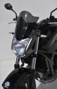 Sport screen for Honda NC 700 S 2012-2013 (30 cm)