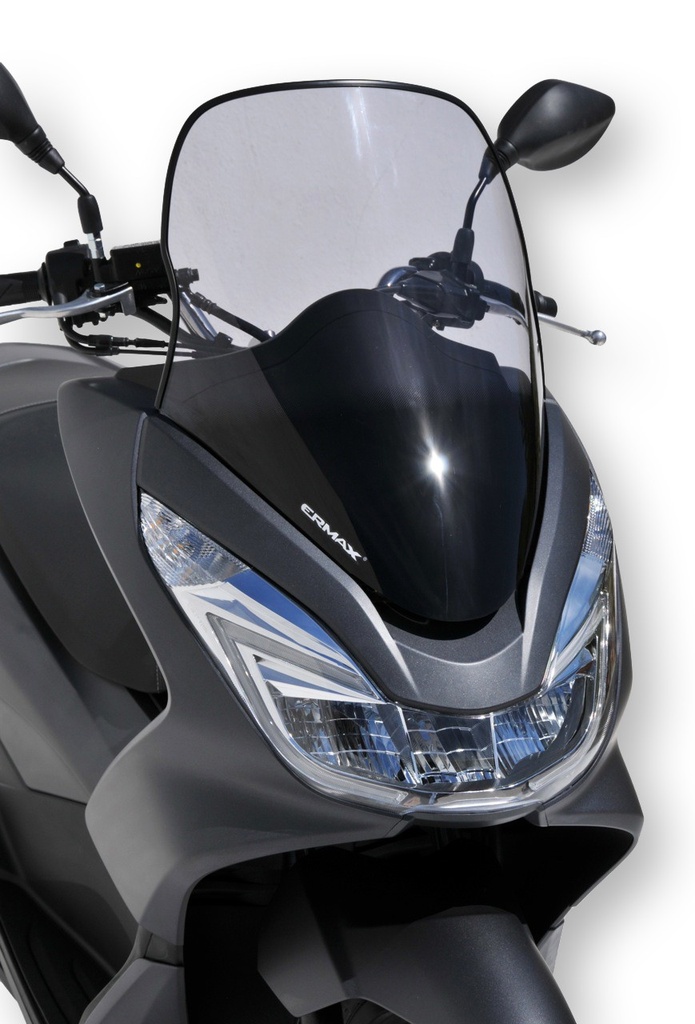 [10101147] Raised protection screen for Honda PCX 125/150 2014-2018 (55 cm)