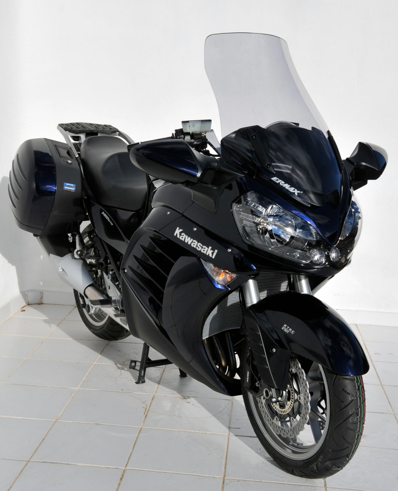 [10301051] Elevated protection windscreen for Kawasaki GTR 1400 2010-2014 (64 cm)