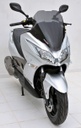 Sport windscreen for Kawasaki J 125/300 2014-2021