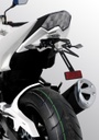 Soporte de matrícula para Kawasaki Z1000 2007-2009