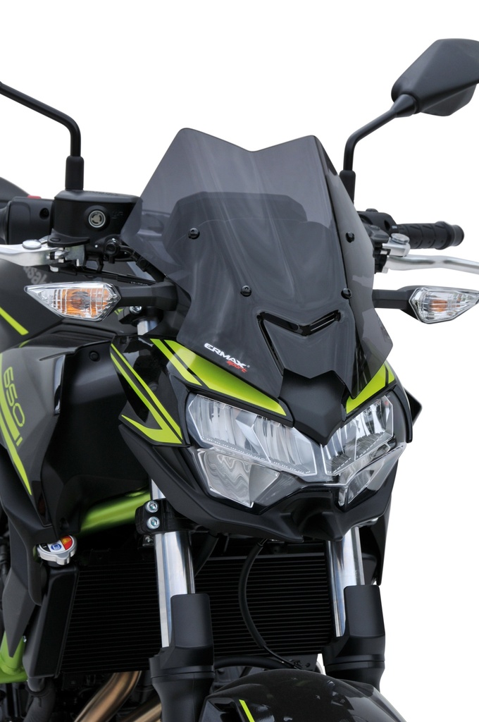 [0303S78-01] Cúpula deportiva (+ kit fijación) Ermax para Kawasaki Z650 (2020-2021)