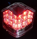 Taillight Led white for Kawasaki Z750 2007-2012 (E11) (with reflectors - no blinking)