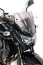 Sport screen for Kawasaki Z750 (Look Z1000) 2007-2012 (with fixing kit - metal mounting brackets)