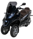 Windscreen scooter aeromax for Piaggio MP3 125/300/400/500/500 2011-2018 (50 cm - Sport/touring/business model)