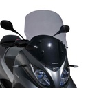 Windscreen scooter touring for Piaggio MP3 350 & 500 HPE 2018-2021 (65 cm - Sport/business/Advanced)