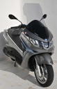 Parabrisas para Piaggio X10 125ie/350ie/500 Executive y Sport 2012-2017 (alta protección - 81 cm)