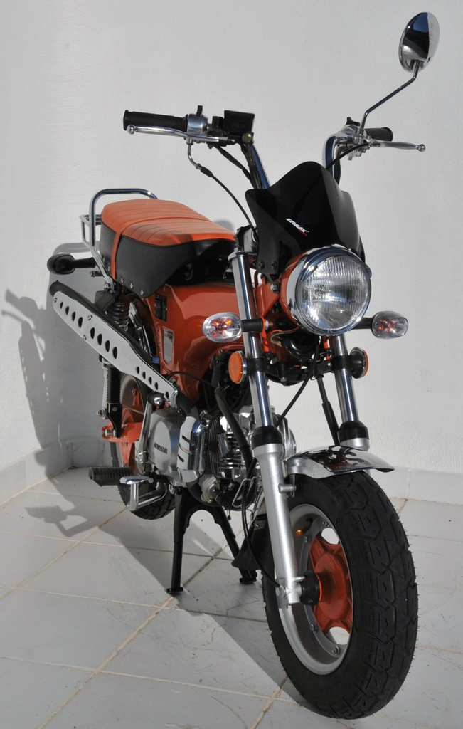 [61900001] Double curved screen for Honda DAX SPIGAOU "REPLICA"