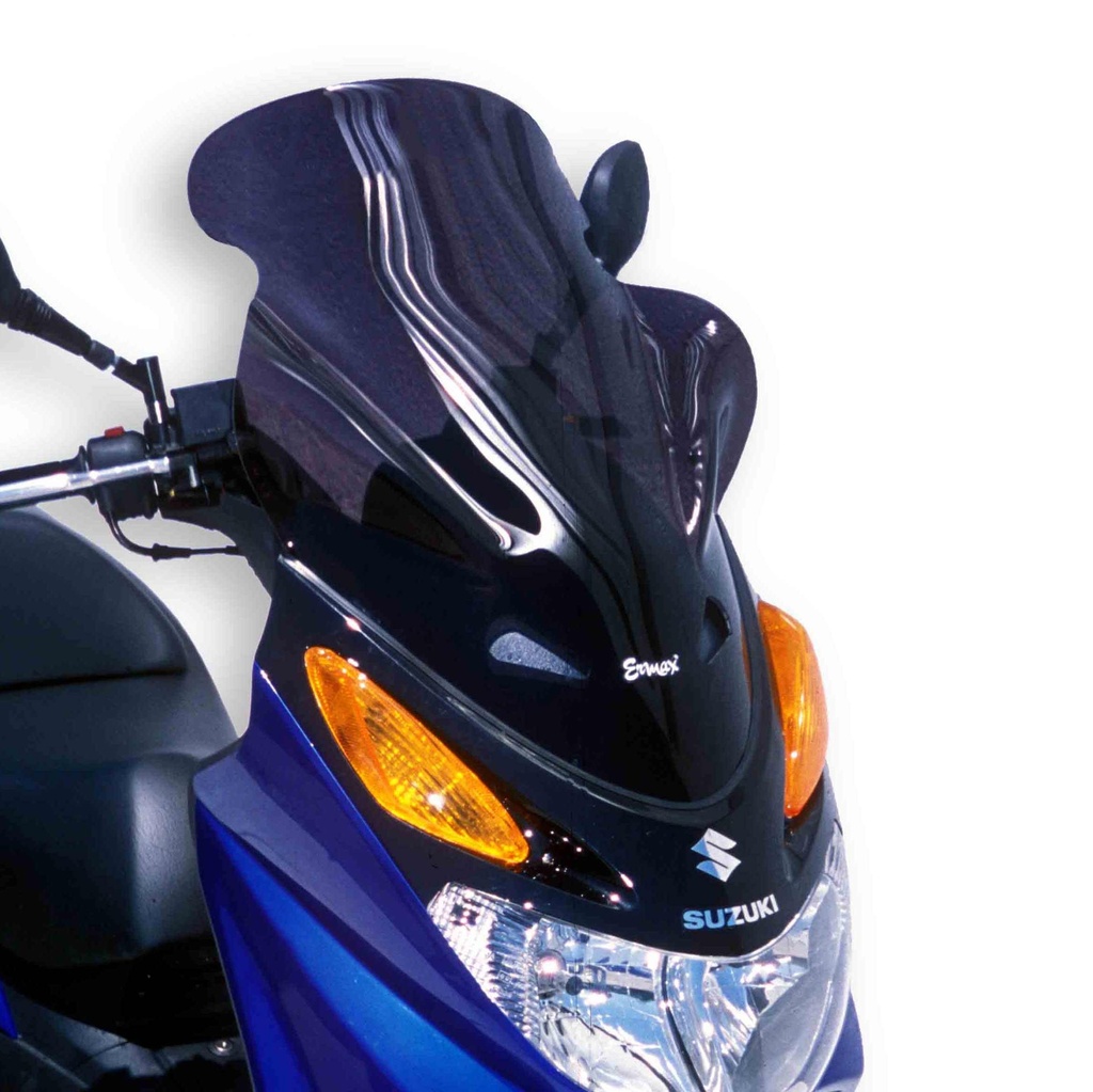 [020401062] Windscreen for Suzuki BURGMAN UH 125/200 2002-2006 (original size - with air intakes)