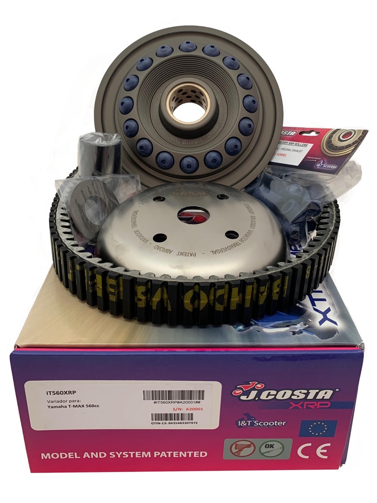 Variador para Yamaha T-MAX 560cc JCosta XRP