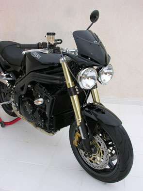 [12101020] Pantalla de carenado para Triumph SPEED TRIPLE 1050 2005-2007 (15 cm y quilla de origen a taladrar)