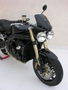 Pantalla de carenado para Triumph SPEED TRIPLE 1050 2005-2007 (15 cm y quilla de origen a taladrar)