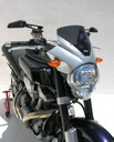 Ermax headlight fairing for MT-01 with Clear Black Dome