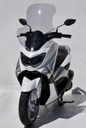 Windscreen scooter high protection for Yamaha N-MAX 2015-2020 (70 cm - with hand protection)  