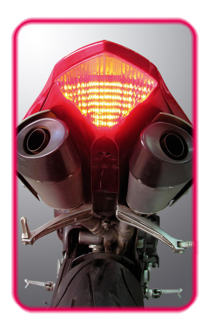 [910201076] Piloto trasero Led para Yamaha YZF R1 2004-2006 (E11) (570)