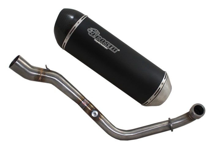 [JC60911ESTSPTCC] Exhaust Sport Carbon catalyzed &amp; homologated for Yamaha BW’S 125cc