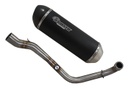 Exhaust Sport Carbon catalyzed & homologated for Kymco Bet&Win 125cc