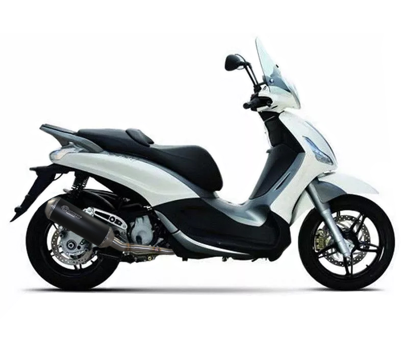 [JC621ESTSPORT] Escape Sport homologado para Piaggio Beverly 125 (Motor Leader)