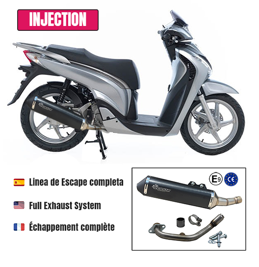 [JC6411IESTRACING] Escape Racing para: Honda Honda @ 125i / PS 125i-150i / SH 125i-150i (2007-2011)