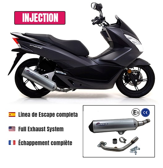 [JC6414EST] Escape Urban para Honda PCX 125 ESP