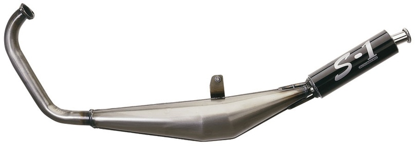 [H1093-S] EXHAUST PIPE SUZUKI MINICROS 50 MODERN HOMOLOGATED